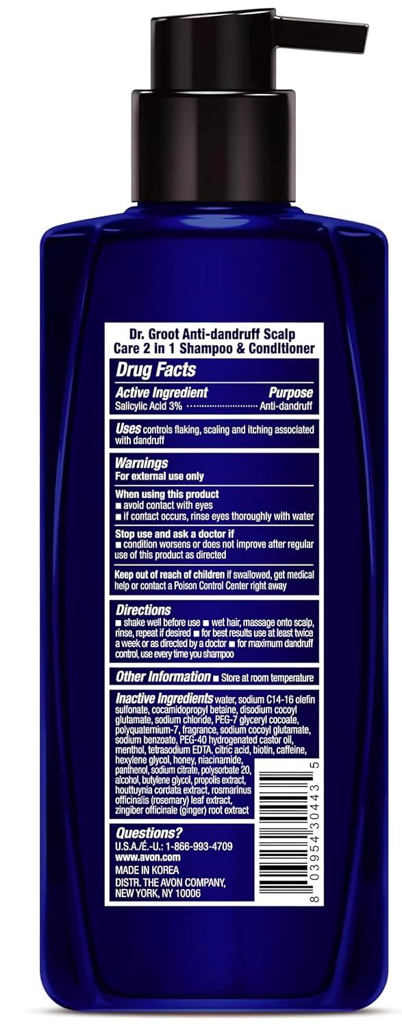 Champú para el cuidado del cuero cabelludo anticaspa Dr. Groot
