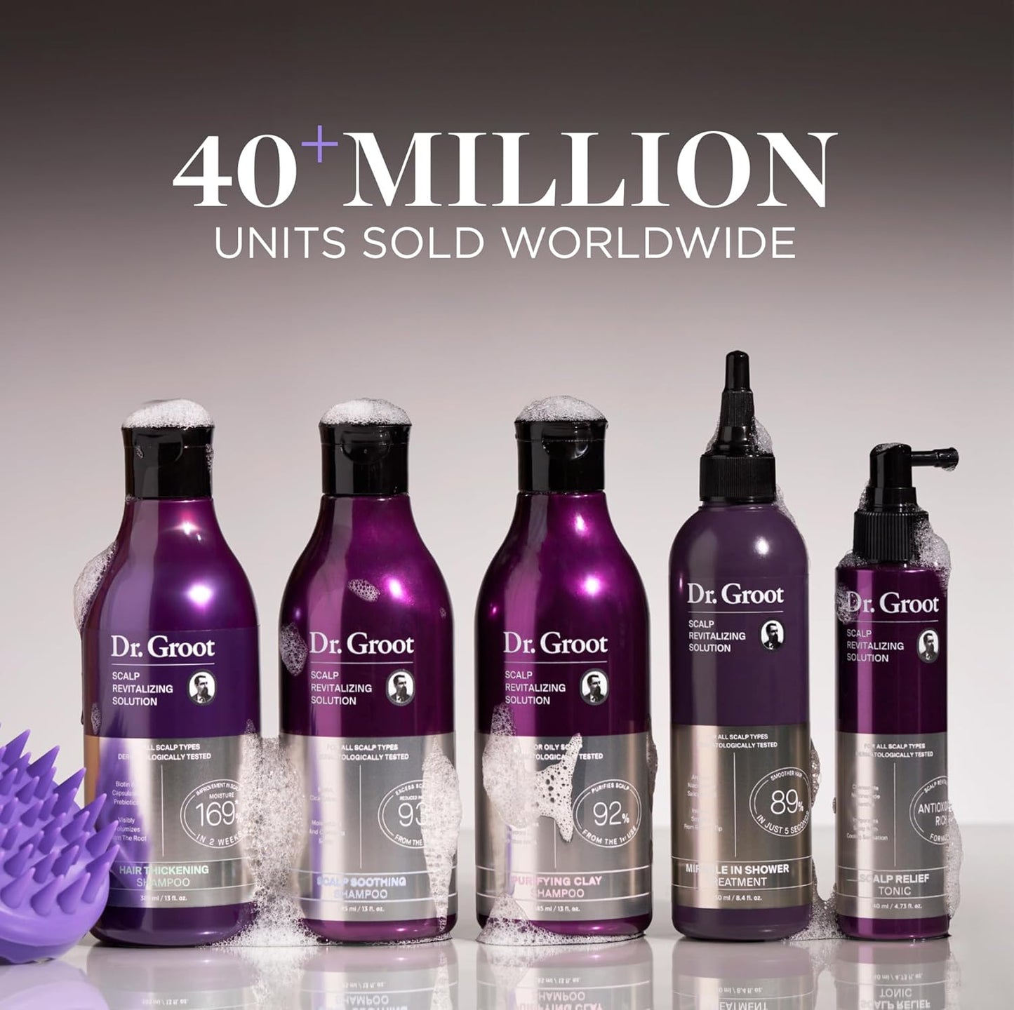 Set de champú y acondicionador Dr. Groot Thickening para la caída del cabello