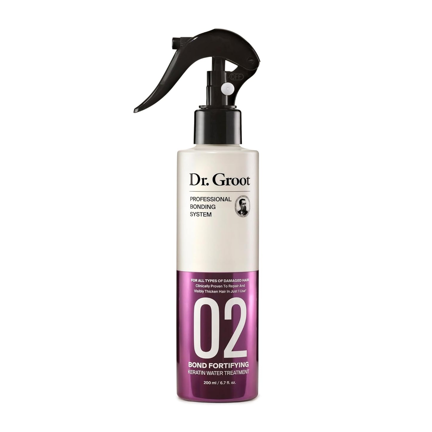 Tratamiento de Agua Fortificante con Queratina Bond del Dr. Groot