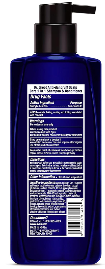 Champú para el cuidado del cuero cabelludo anticaspa Dr. Groot